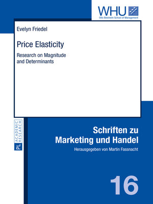 cover image of Price Elasticity